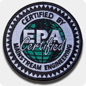 'EPA Certified' Iron-On Patch - Single Pack (608/609)