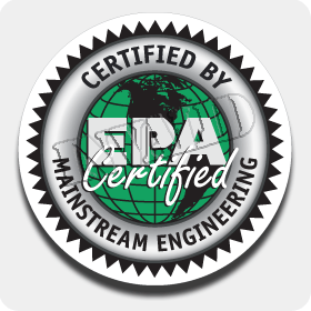 12 in. 'EPA Certified' Truck Decal