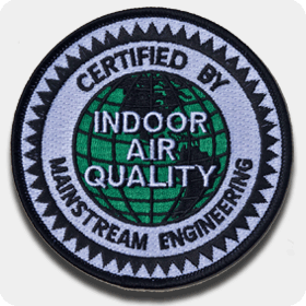 'IAQ Certified' Iron-On Patch - Single Pack