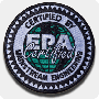 'EPA Certified' Iron-On Patch - Single Pack (608/609)