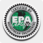 12 in. 'EPA Certified' Truck Decal