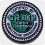 Green HVAC/R Iron-On Patch Single Pack